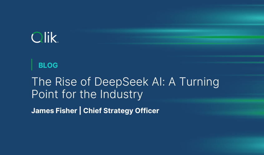 Blog promotional image with text that reads "POV - The Rise of DeepSeek AI: A Turning Point for the Industry"