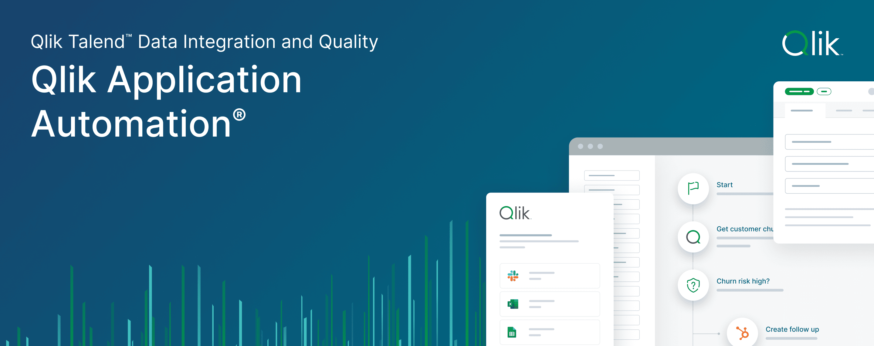 Click to play "Welcome to Qlik Application Automation®" video via Vidyard.