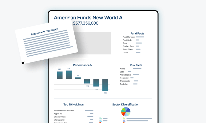 Visual representation of Qlik PixelPerfect reports, highlighting powerful control over report layouts and compliance standards.