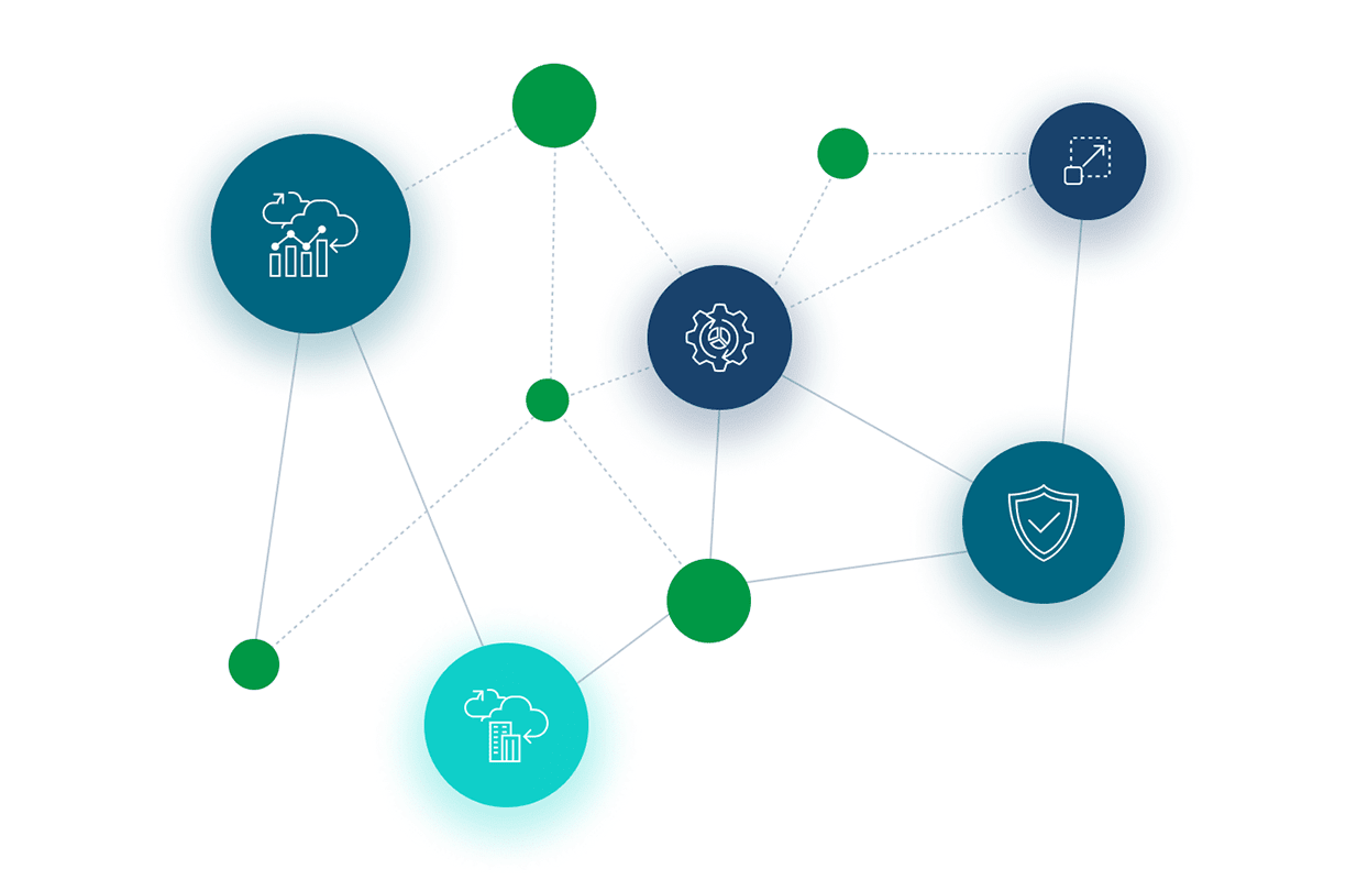 Infographic displaying the different categories of data used in network formation, emphasizing their significance and connections.